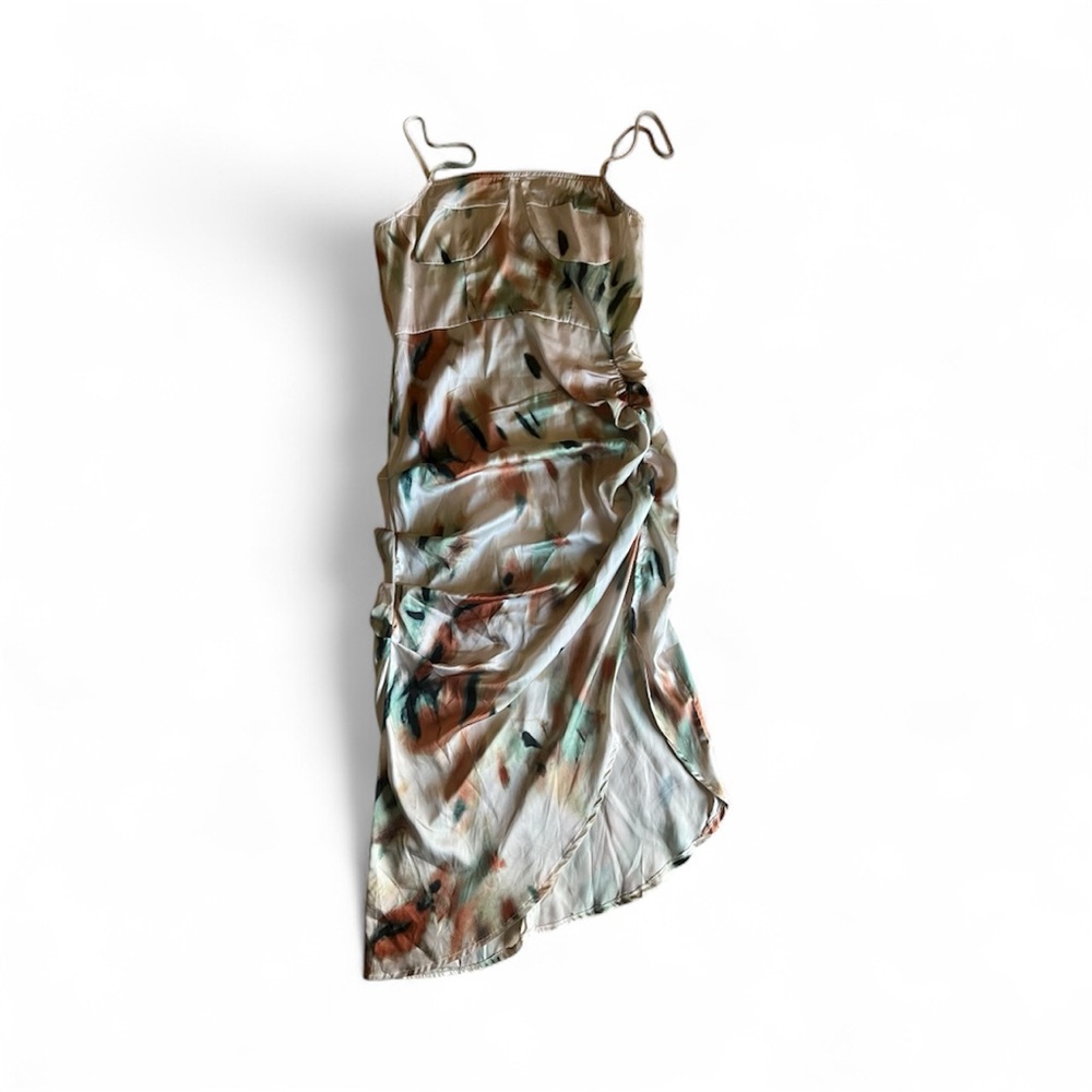 SHEIN Asymmetrical Dress in Multicolor Hues